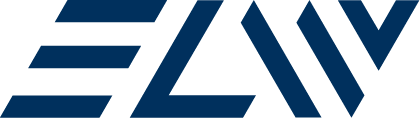 Logo von unserer Marke ELW in weiß