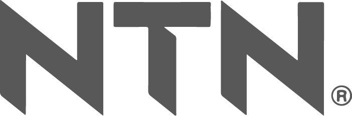 Logo from NTN in gray